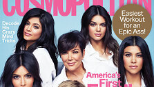 Kylie, Kris ir Kendall Jenner bei Kim, Khloe ir Kourtney Kardashian