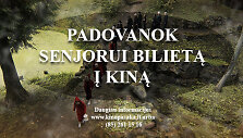 Iniciatyva &bdquo;Padovanok senjorui bilietą&ldquo;