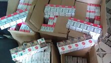 Kėdainių garaže aptikta cigarečių kontrabanda