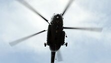 Lietuvos KOP Mi-8 su gaisro gesinimo sistema. 