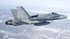 Kanados karali&scaron;kųjų karinių oro pajėgų naikintuvas F-18 &bdquo;Hornet&ldquo;