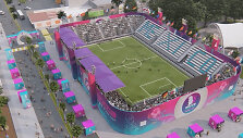 Mažojo futbolo pasaulio čempionato stadionas Meksikoje.
