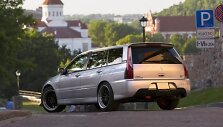 Berlyne parduodamas &bdquo;Mitsubishi Lancer Evo&ldquo; universalas