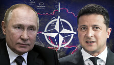 Vladimiras Putinas ir Volodymyras Zelenskis