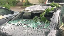 Po vasari&scaron;kos liūties suniokotas &bdquo;Audi&ldquo; automobilis