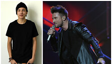 &Scaron;vedijos atstovas &bdquo;Eurovizijoje&ldquo; Fransas ir Rusijos atstovas Sergejus Lazarevas