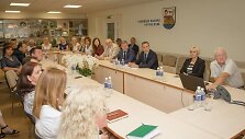 Saulius Skvernelis lankėsi Ukmergėje