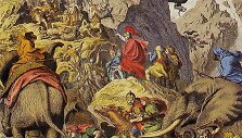 Paveikslas &bdquo;Hanibalo žygis per Alpes&ldquo;