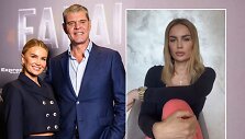 Kristina Meseguer su vyru Enrique