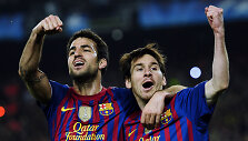 Lionelis Messi ir Cescas Fabregasas