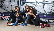ZX FLUX fotosesijoje Simona Orijus ir Viktorija. Adidas nuotr.