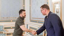 Kra&scaron;to apsaugos ministras L. Kasčiūnas susitiko su Ukrainos prezidentu