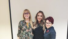 Evelina Darvidė su Gerda Žemaite