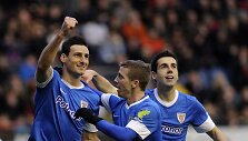 &bdquo;Athletic&ldquo; žaidėjai &ndash; Aritzas Adurizas, Ikeras Muniainas ir Markelis Susaeta