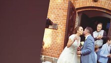 Liudviko Andriulio ir Medeinos Čijauskaitės vestuvių akimirka