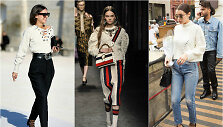 Diletta Bonaiuti, &bdquo;Gucci&ldquo; 2016 m. rudens-žiemos kolekcijos modelis, Bella Hadid