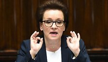 Lenkijos &scaron;vietimo ministrė Anna Zalewska