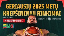 Geriausi Lietuvos krep&scaron;ininko rinkimai