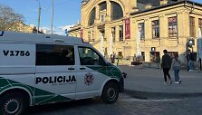 Policija prie Halės turgaus