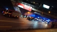 &bdquo;Audi&ldquo; avarija Vilniaus Geležinio vilko gatvėje