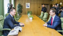Saulius Skvernelis ir Gintautas Paluckas