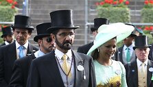 &Scaron;eichas Mohammedas bin Rashidas al Maktoumas su princese Haya