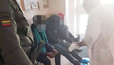 Migrantai &Scaron;venčionių rajono ligoninėje. Asociatyvi nuotr.