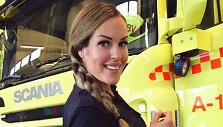Kar&scaron;čiausia gaisrininkė pasaulyje Gunn Narten