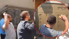Baltarusijos ambasada Armėnijoje apmėtyta kiau&scaron;iniais