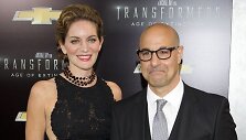 Stanley Tucci su žmona Felicity Blunt 