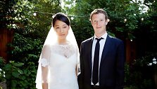 &bdquo;Facebook&ldquo; įkūrėjas Markas Zuckerbergas su žmona Priscilla Chan