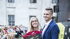 Sužadėtiniai Audrius ir Gabija