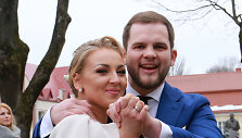 Eglės Straleckaitės ir Justino Daugėlos vestuvių akimirka