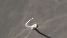 Kini&scaron;kos raketos startas i&scaron; Gobio dykumos