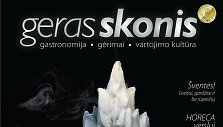 Žurnalo &bdquo;Geras skonis&ldquo; &scaron;ventinio numerio vir&scaron;elis