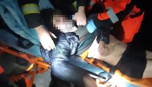 Gelbėjimo operacijos akimirka