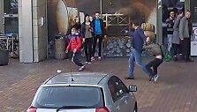 Incidentas prie prekybos centro Vilniaus Savanoriu prospekte