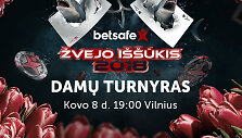 Betsafe Žvejo I&scaron;&scaron;ūkio Damų turnyras / organizatorių nuotr.