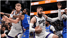 Domantas Sabonis ir Jonas Valančiūnas