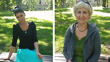 Ernesta su savo mama