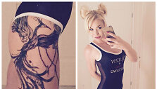 Natalijos Bunkės tatuiruotė