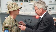 Apdovanoti tarptautinę operaciją prie Somalio krantų baigę kariai