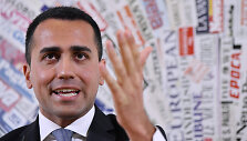 Luigi Di Maio &bdquo;Foreign Press&ldquo; būstinėje Romoje