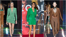Penelope Cruz ir &bdquo;Balmain&ldquo; kolekcijos modeliai