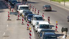 Transporto spūstis Vilniuje