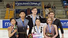 G.Butkutė ir N.Jarmolajevas užėmė trečiąją vietą Lenkijoje
