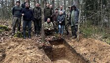 Netoli Karpi&scaron;kių kaimo archeologai aptiko vokiečių kareivio palaikus ir jautrų radinį
