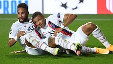 Neymaras ir Kylianas Mbappe
