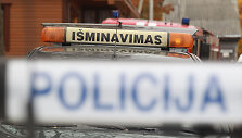 Įvykio vietoje Vilniuje, A.Jaro&scaron;evičiaus g.