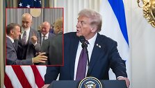 Edi Rama, Emmanuelis Macronas, Ilhamas Alijevas ir Donaldas Trumpas